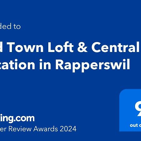 Old Town Loft & Central Location In Rapperswil Ngoại thất bức ảnh
