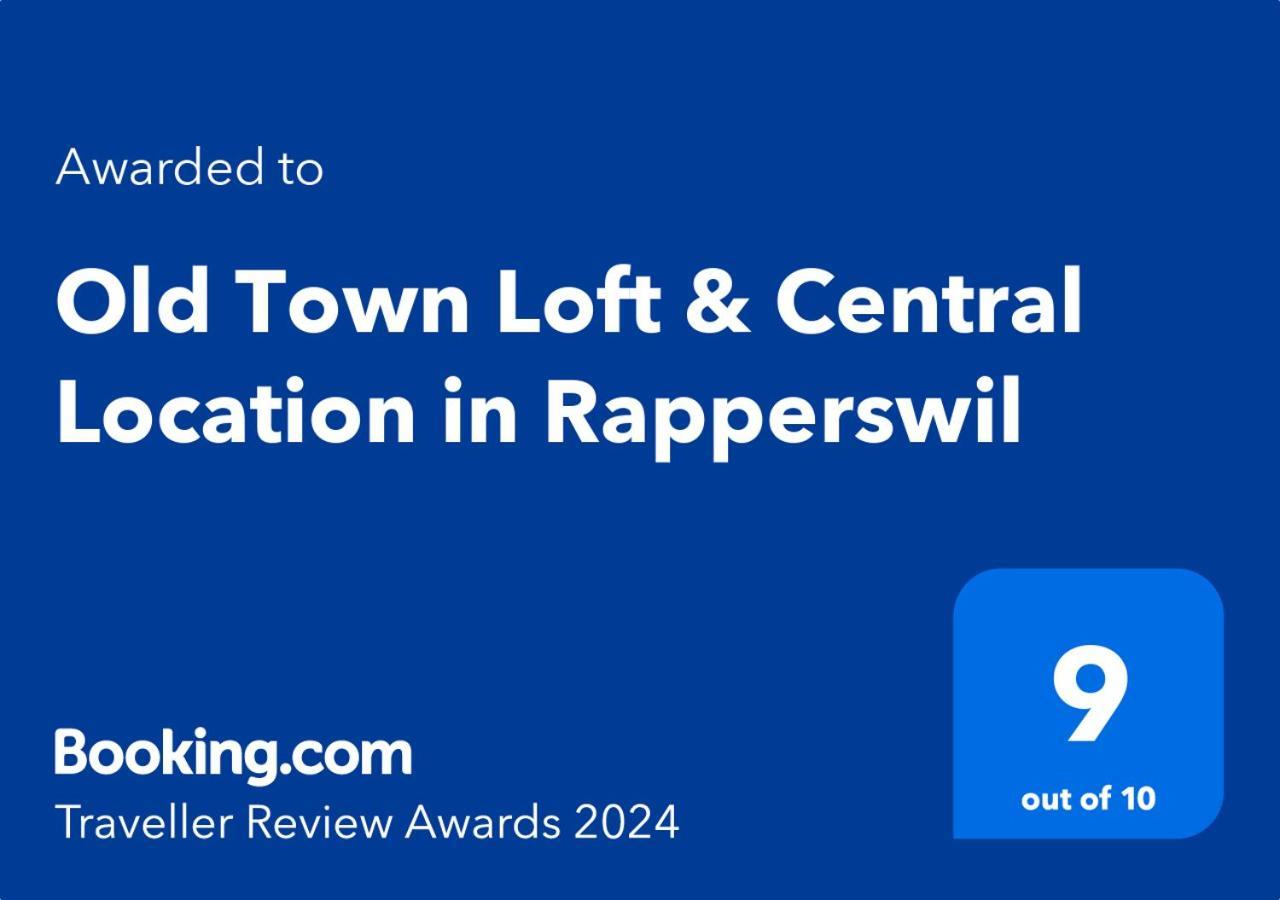 Old Town Loft & Central Location In Rapperswil Ngoại thất bức ảnh